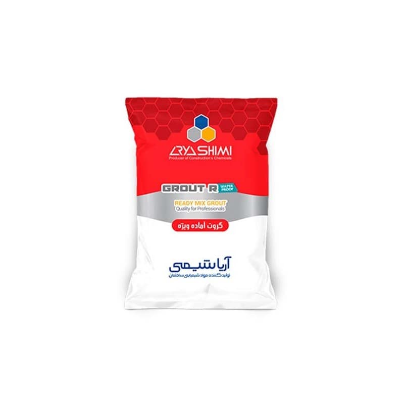 گروت آماده ویژه 25 کیلویی آریا شیمی